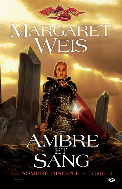 Cover of the book Ambre et sang by Margaret Weis, Bragelonne