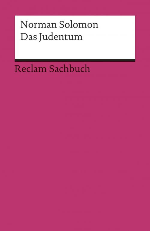 Cover of the book Judentum by Norman Solomon, Reclam Verlag
