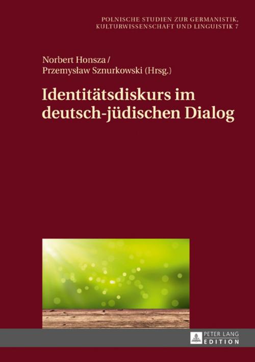 Cover of the book Identitaetsdiskurs im deutsch-juedischen Dialog by , Peter Lang