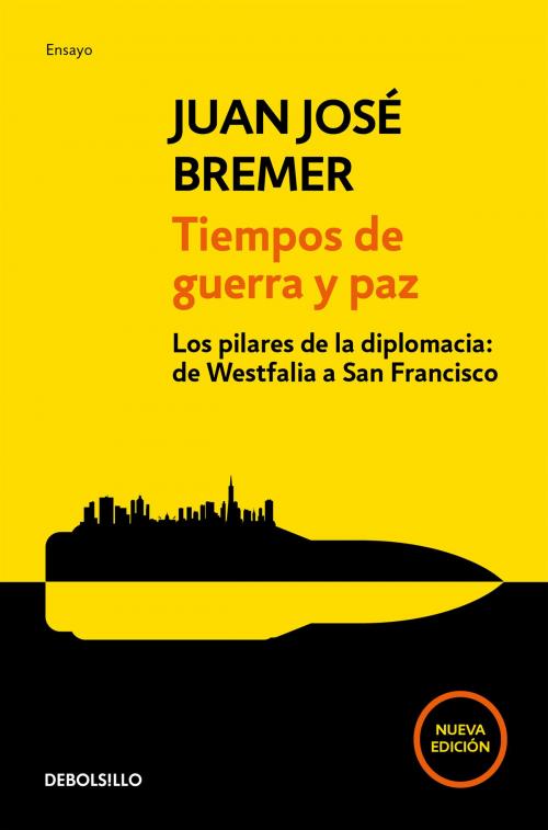 Cover of the book Tiempos de guerra y paz by Juan José Bremer, Penguin Random House Grupo Editorial México