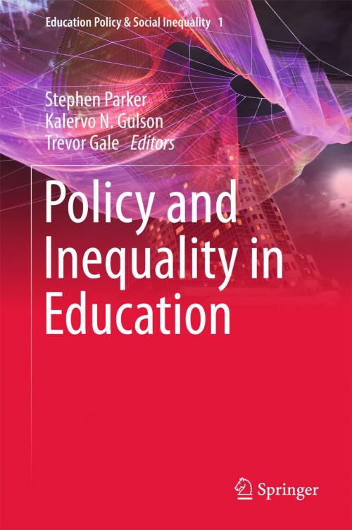 Cover of the book Policy and Inequality in Education by , Springer Singapore