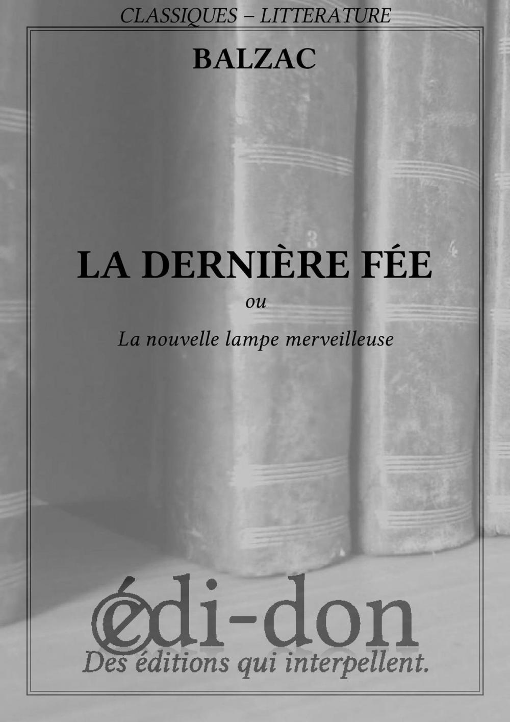 Big bigCover of La dernière fée