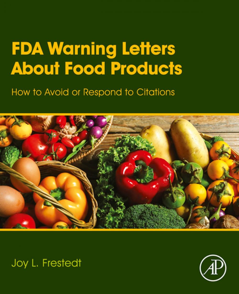 Big bigCover of FDA Warning Letters About Food Products