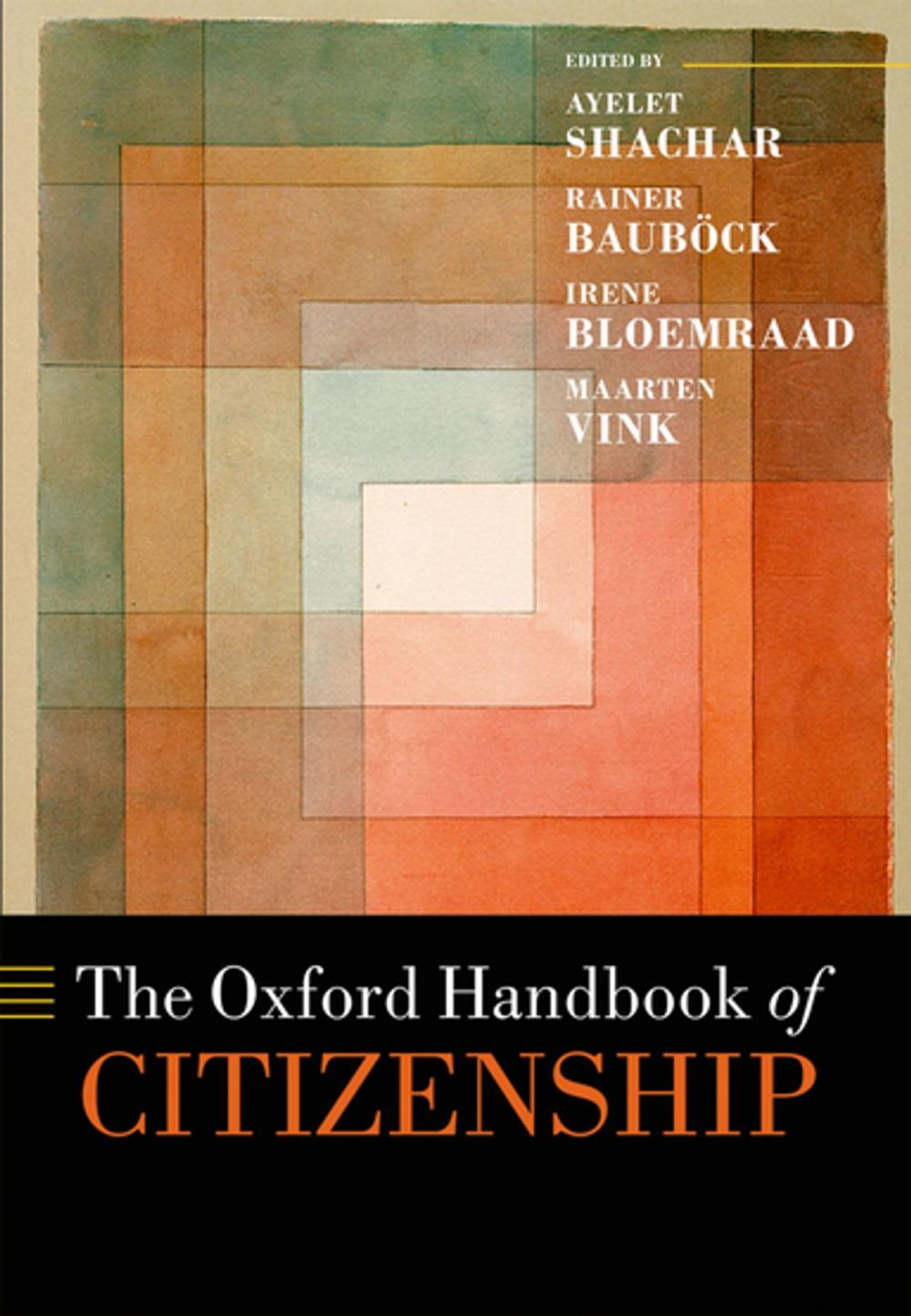 Big bigCover of The Oxford Handbook of Citizenship