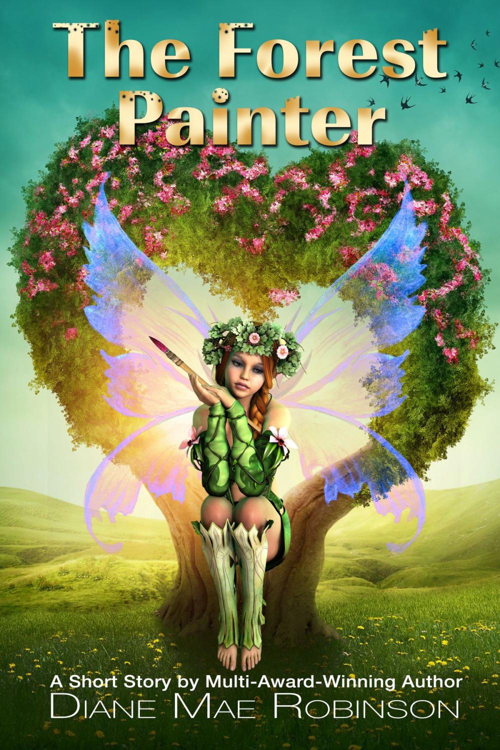 Big bigCover of The Forest Painter: A Short Story by International Multi-Award-Winning Author Diane Mae Robinson