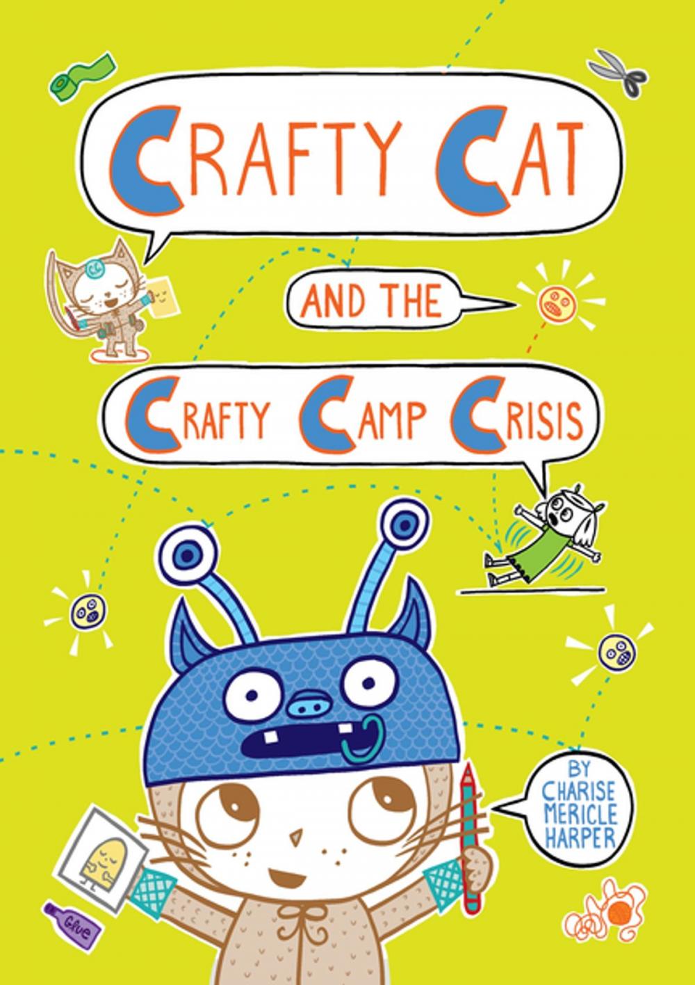 Big bigCover of Crafty Cat and the Crafty Camp Crisis