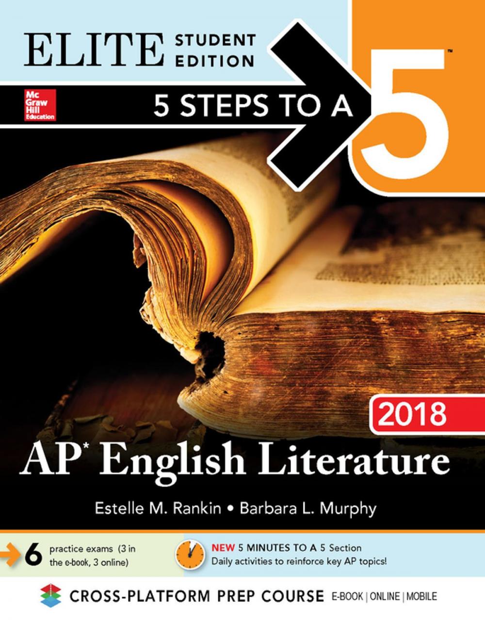 Big bigCover of 5 Steps to a 5: AP English Literature 2018 Elite Student Edition