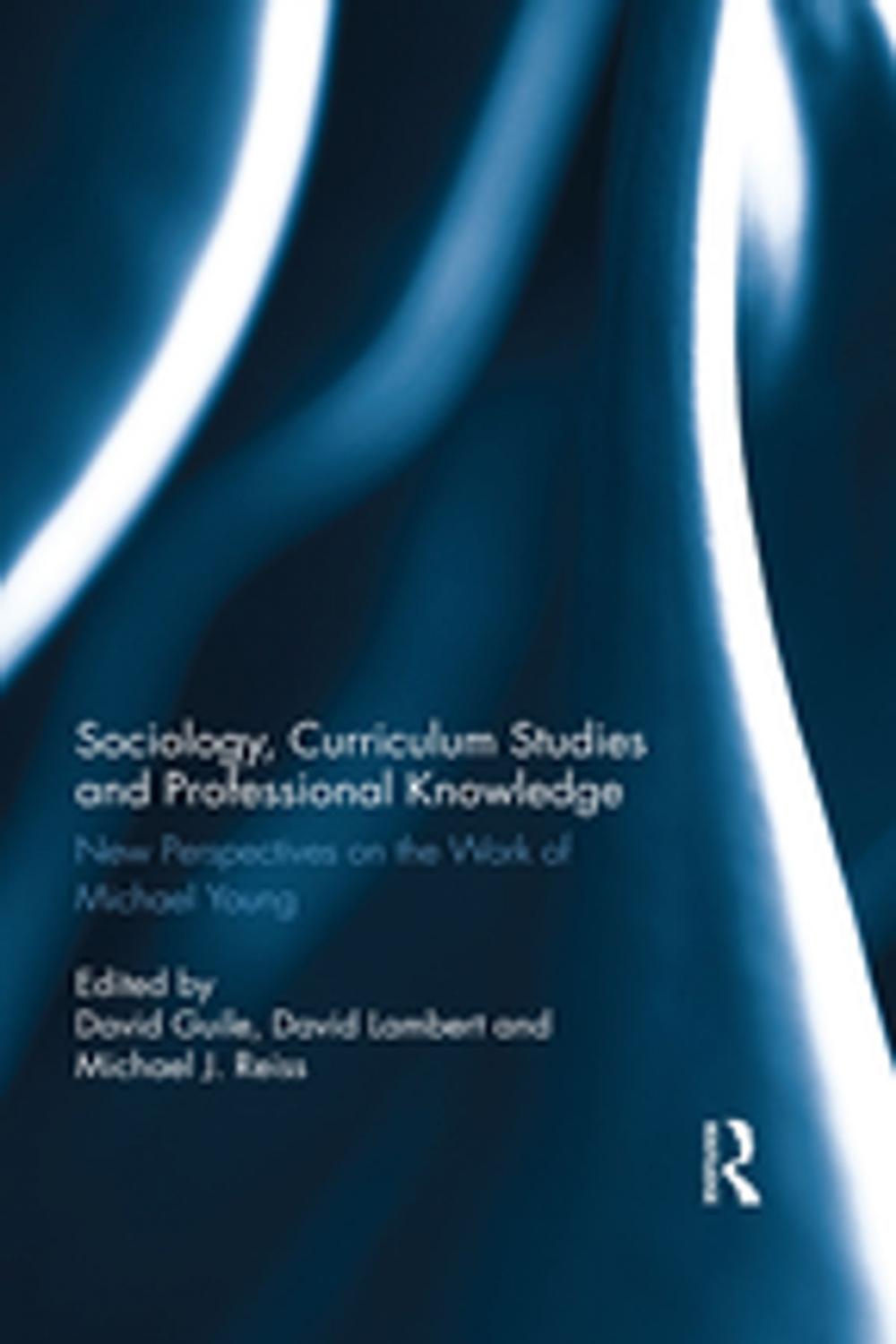 Big bigCover of Sociology, Curriculum Studies and Professional Knowledge