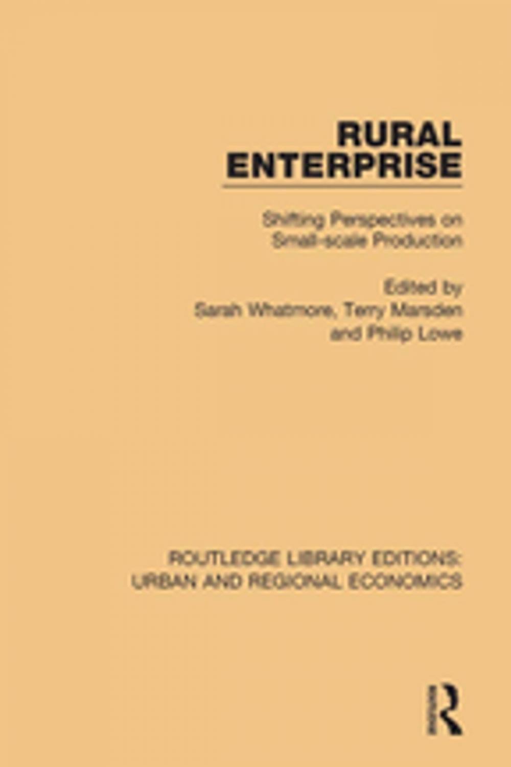 Big bigCover of Rural Enterprise