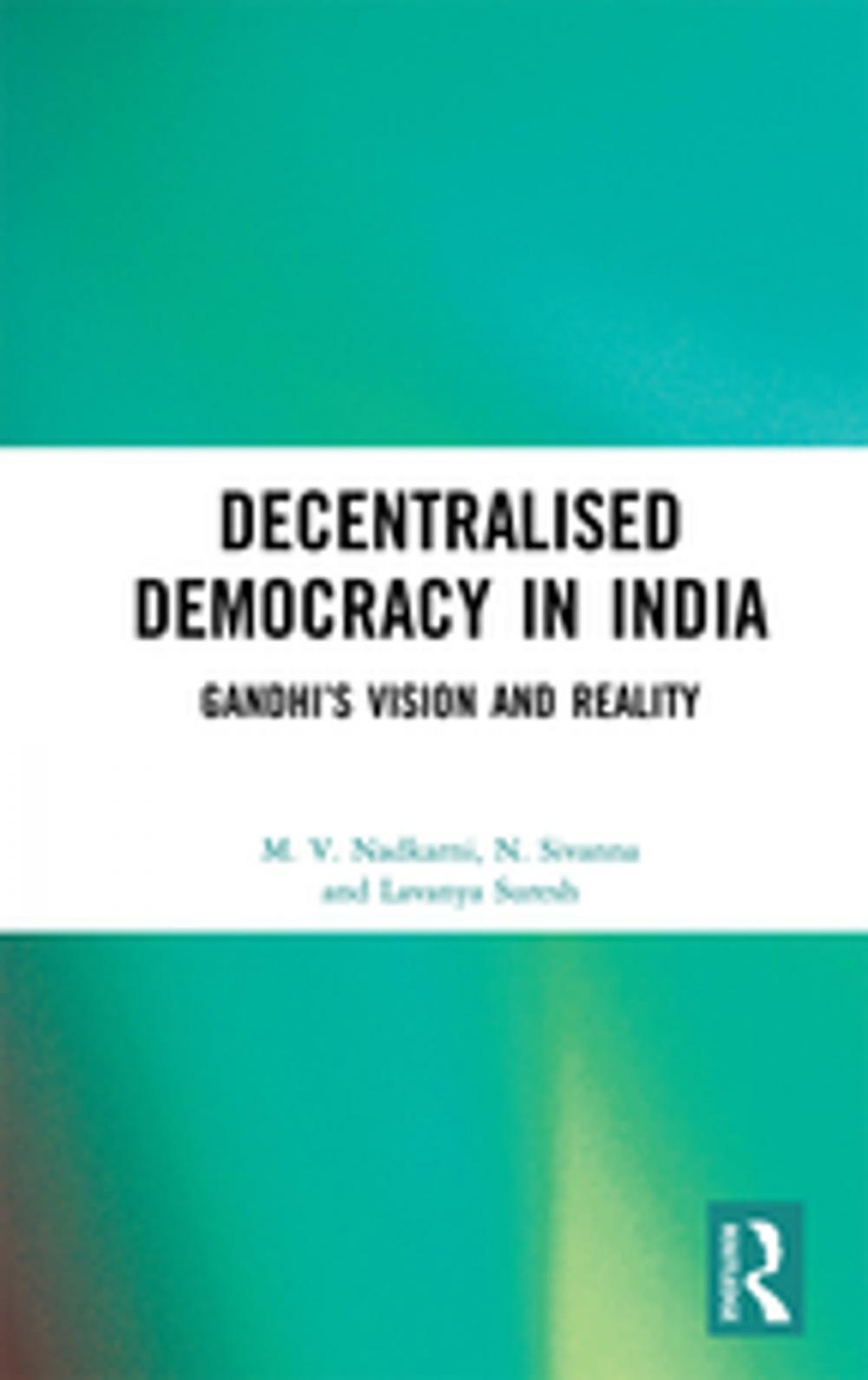 Big bigCover of Decentralised Democracy in India