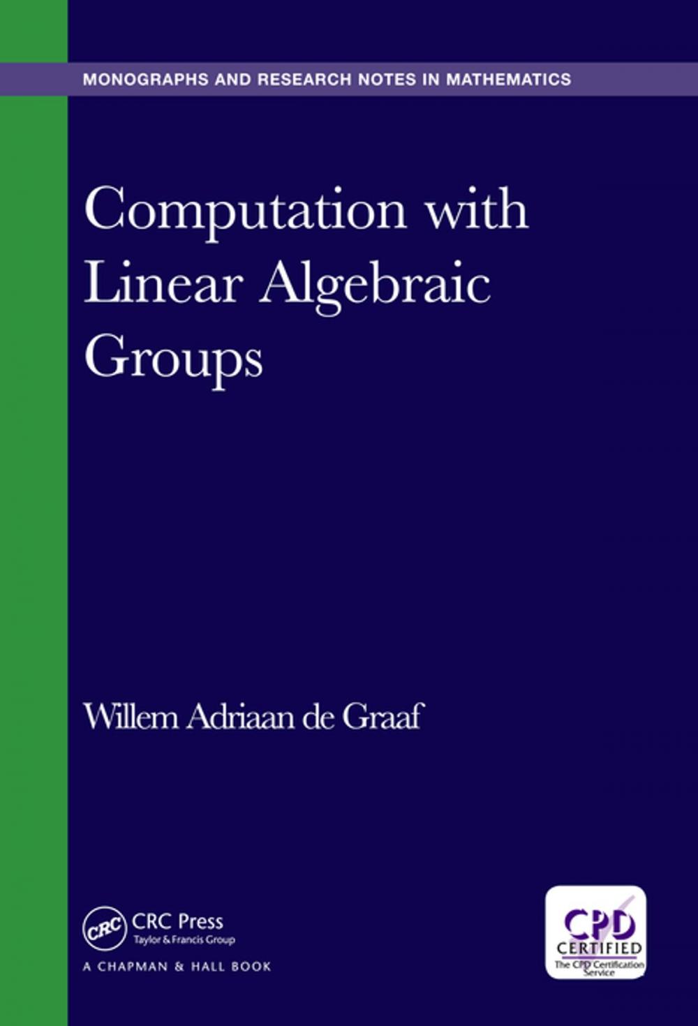 Big bigCover of Computation with Linear Algebraic Groups