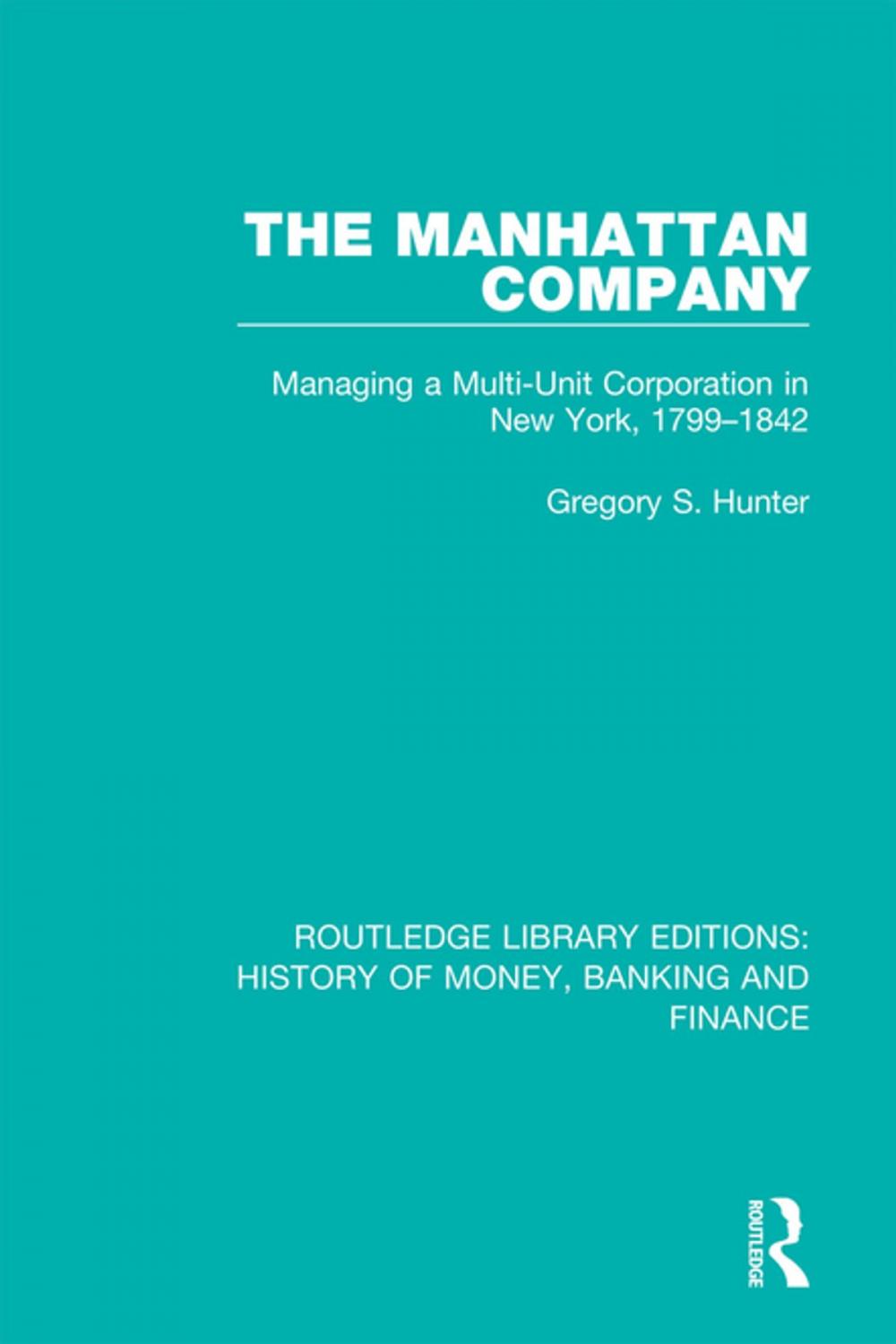 Big bigCover of The Manhattan Company