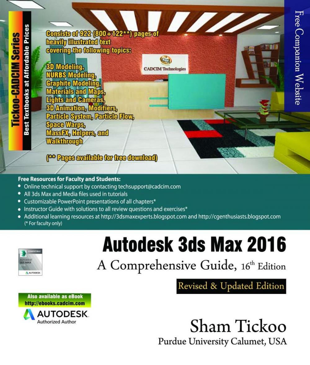 Big bigCover of Autodesk 3ds Max 2016: A Comprehensive Guide