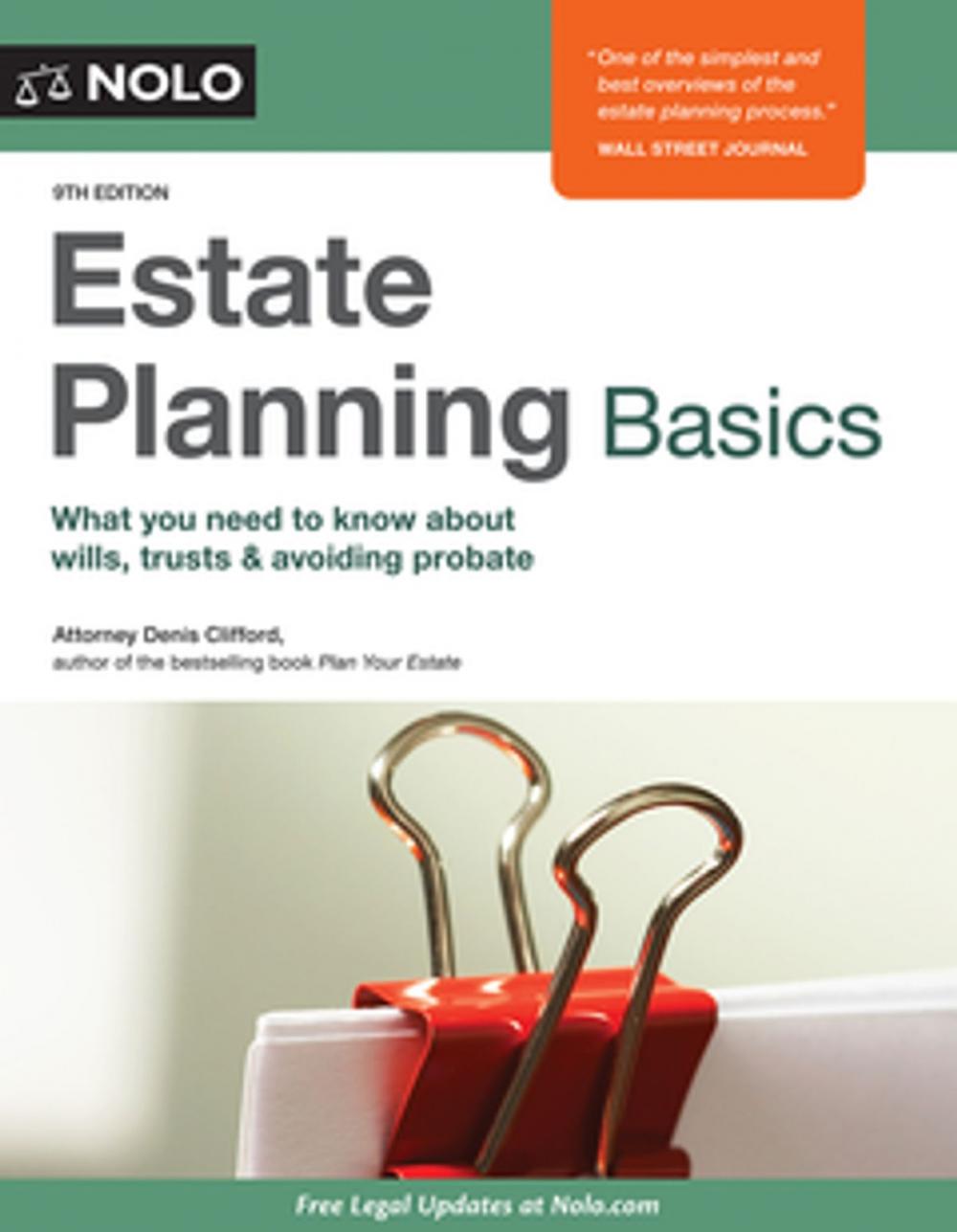 Big bigCover of Estate Planning Basics