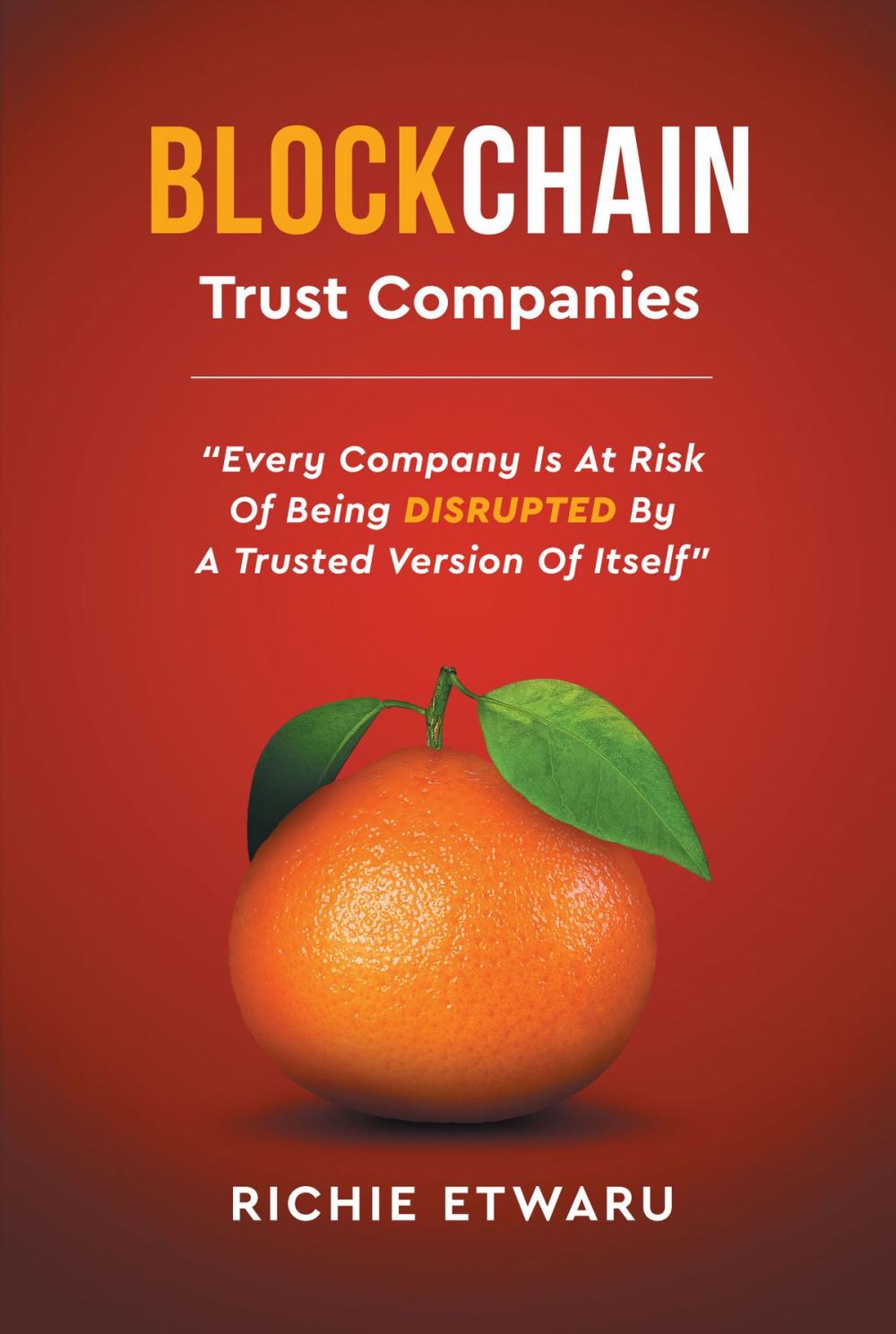 Big bigCover of Blockchain: Trust Companies: Every Company Is at Risk of Being Disrupted by a Trusted Version of Itself