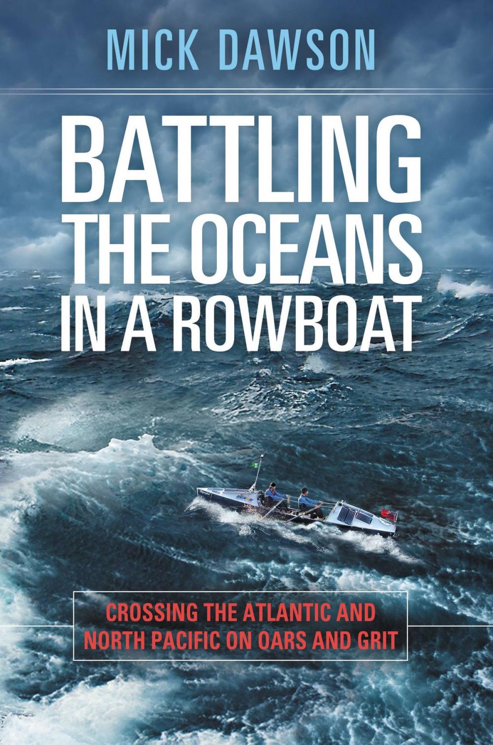 Big bigCover of Battling the Oceans in a Rowboat