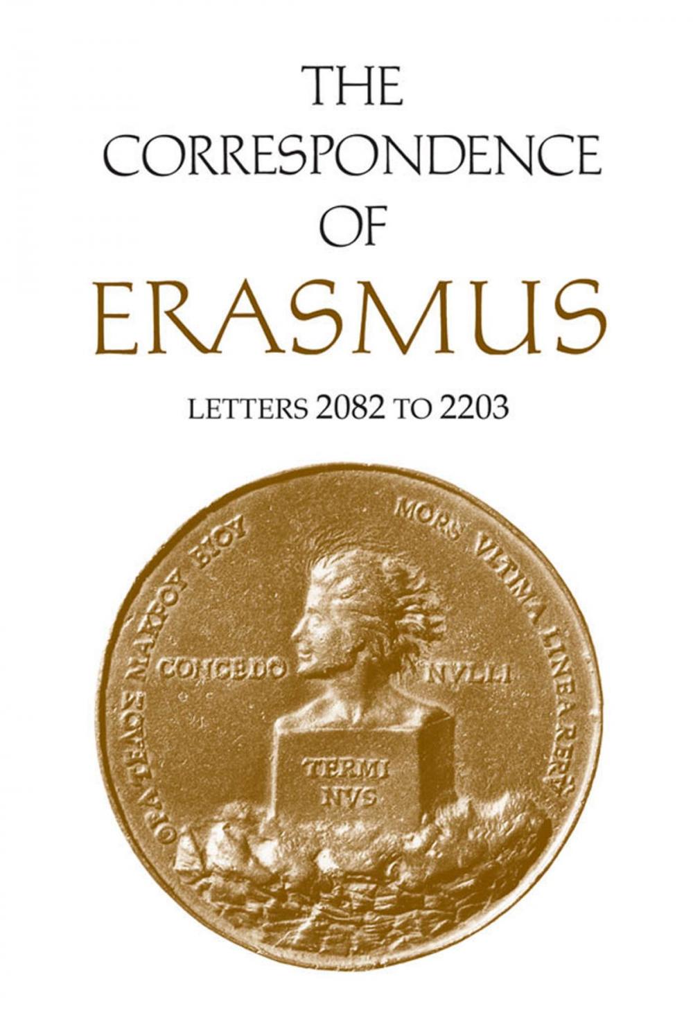 Big bigCover of The Correspondence of Erasmus