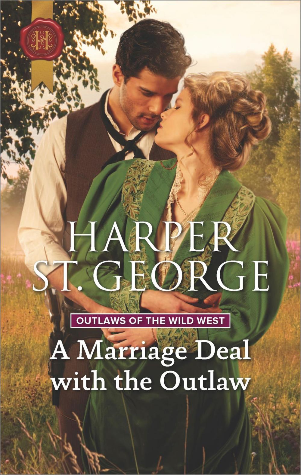 Big bigCover of A Marriage Deal with the Outlaw