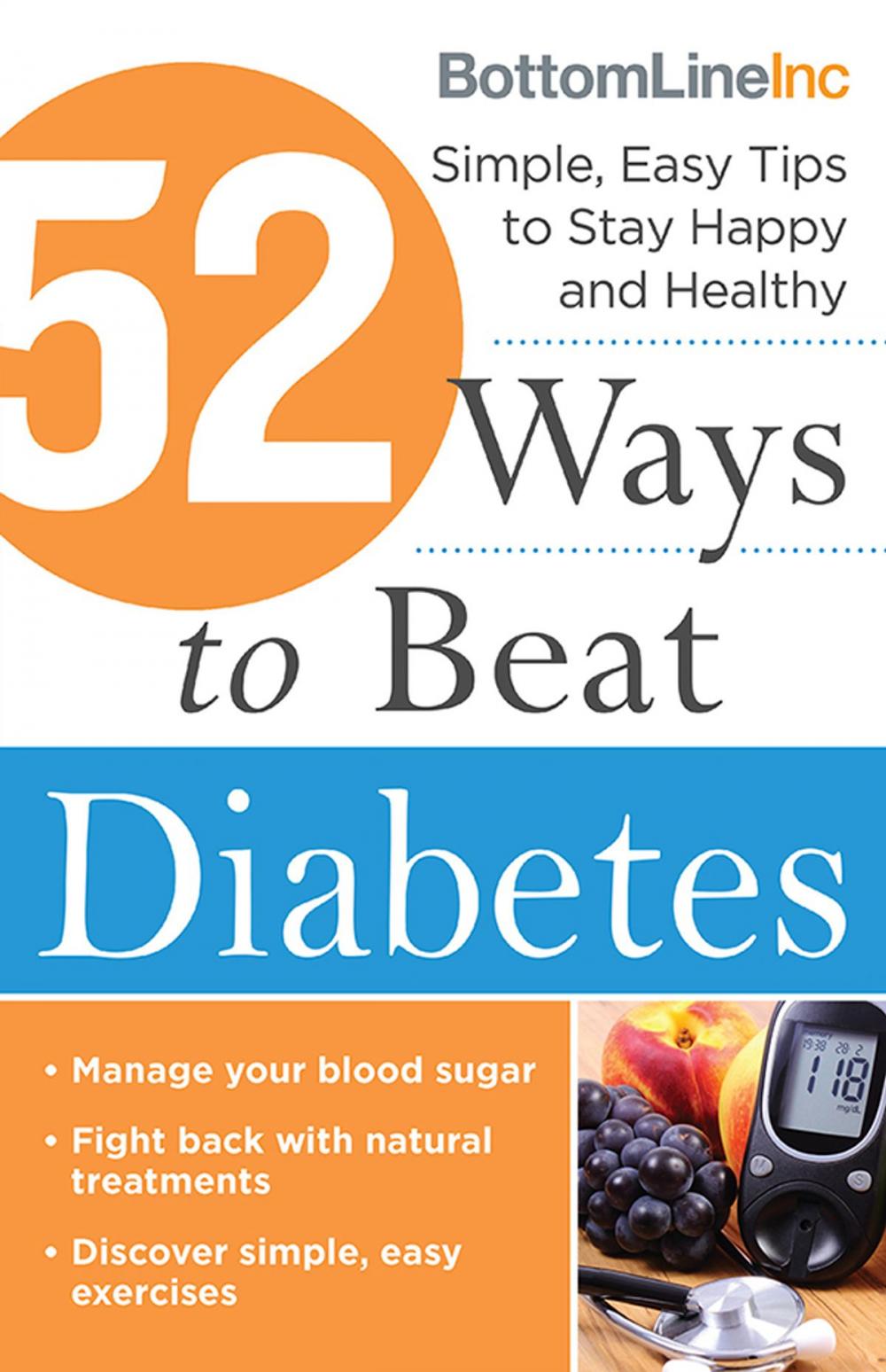 Big bigCover of 52 Ways to Beat Diabetes