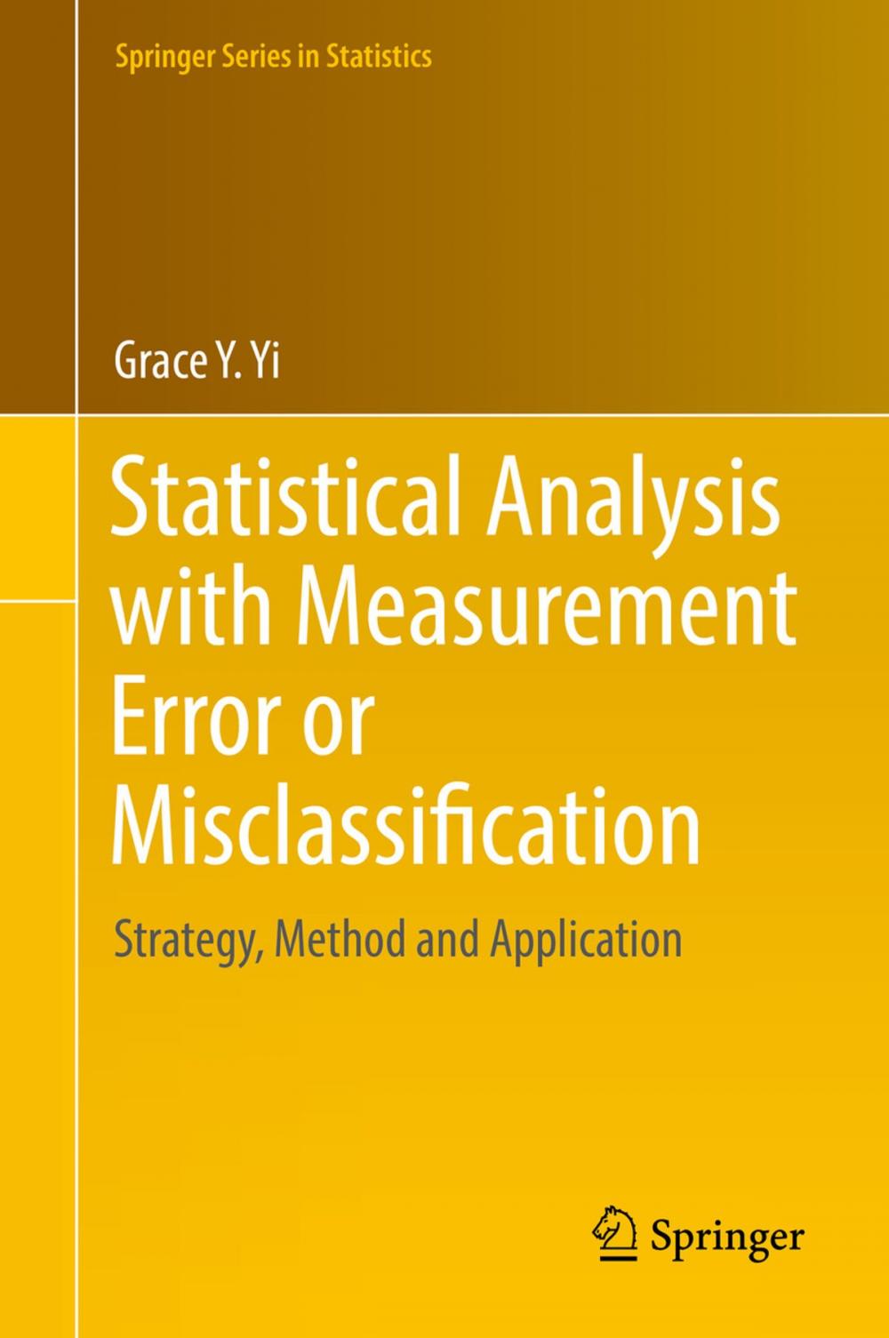 Big bigCover of Statistical Analysis with Measurement Error or Misclassification