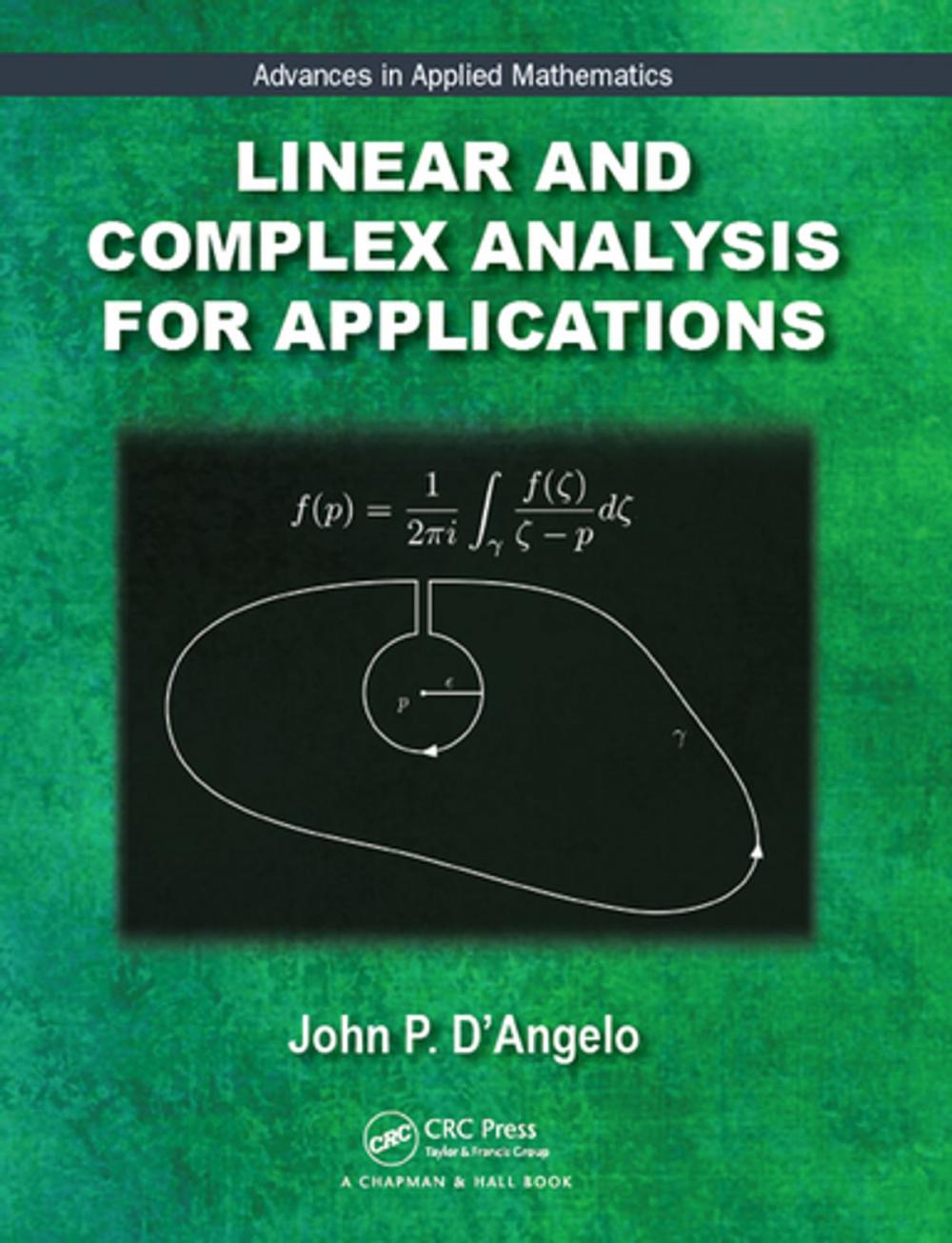 Big bigCover of Linear and Complex Analysis for Applications