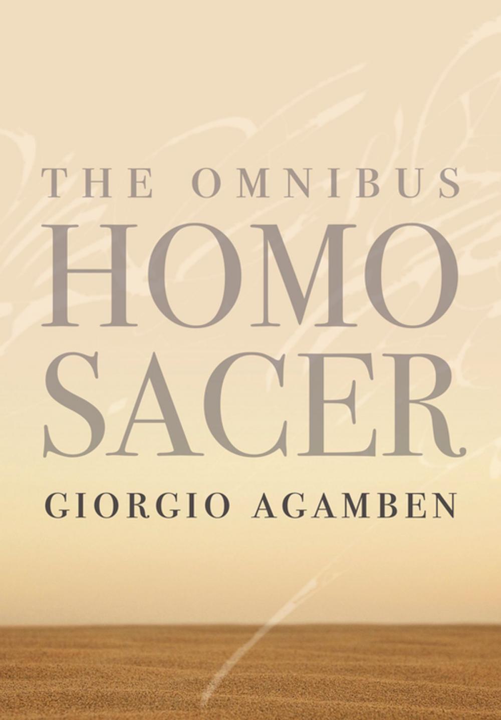 Big bigCover of The Omnibus Homo Sacer