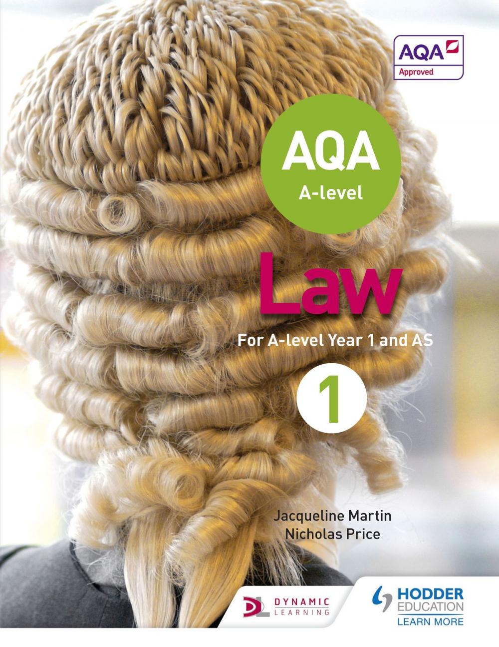 Big bigCover of AQA A-level Law for Year 1/AS