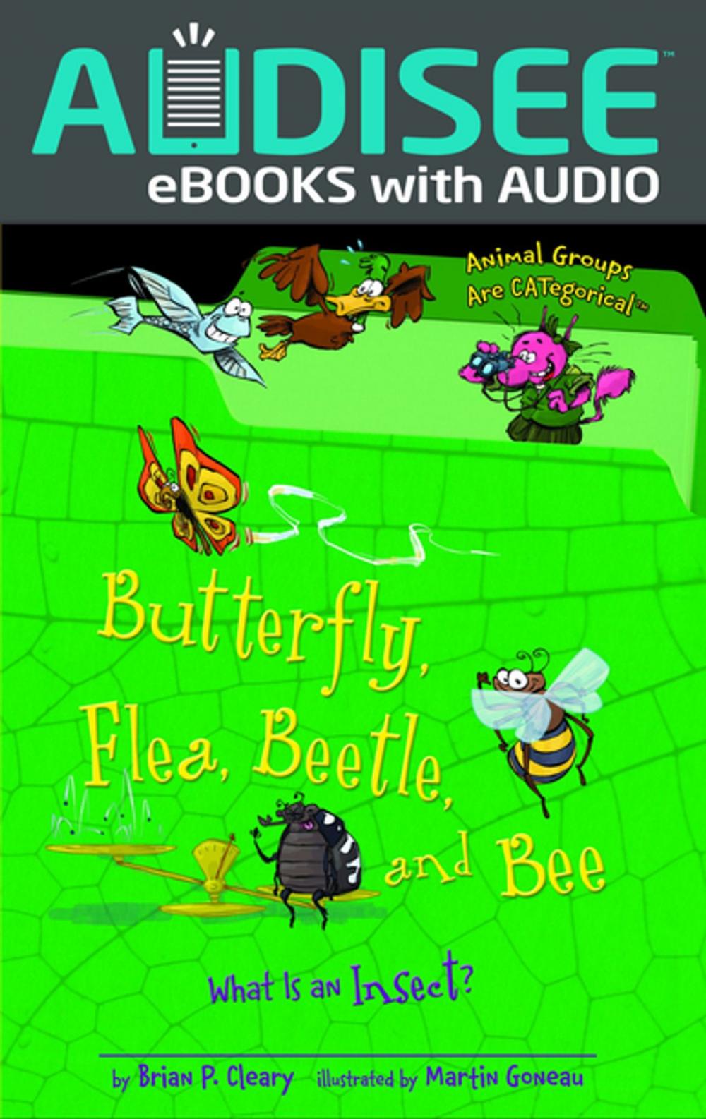 Big bigCover of Butterfly, Flea, Beetle, and Bee