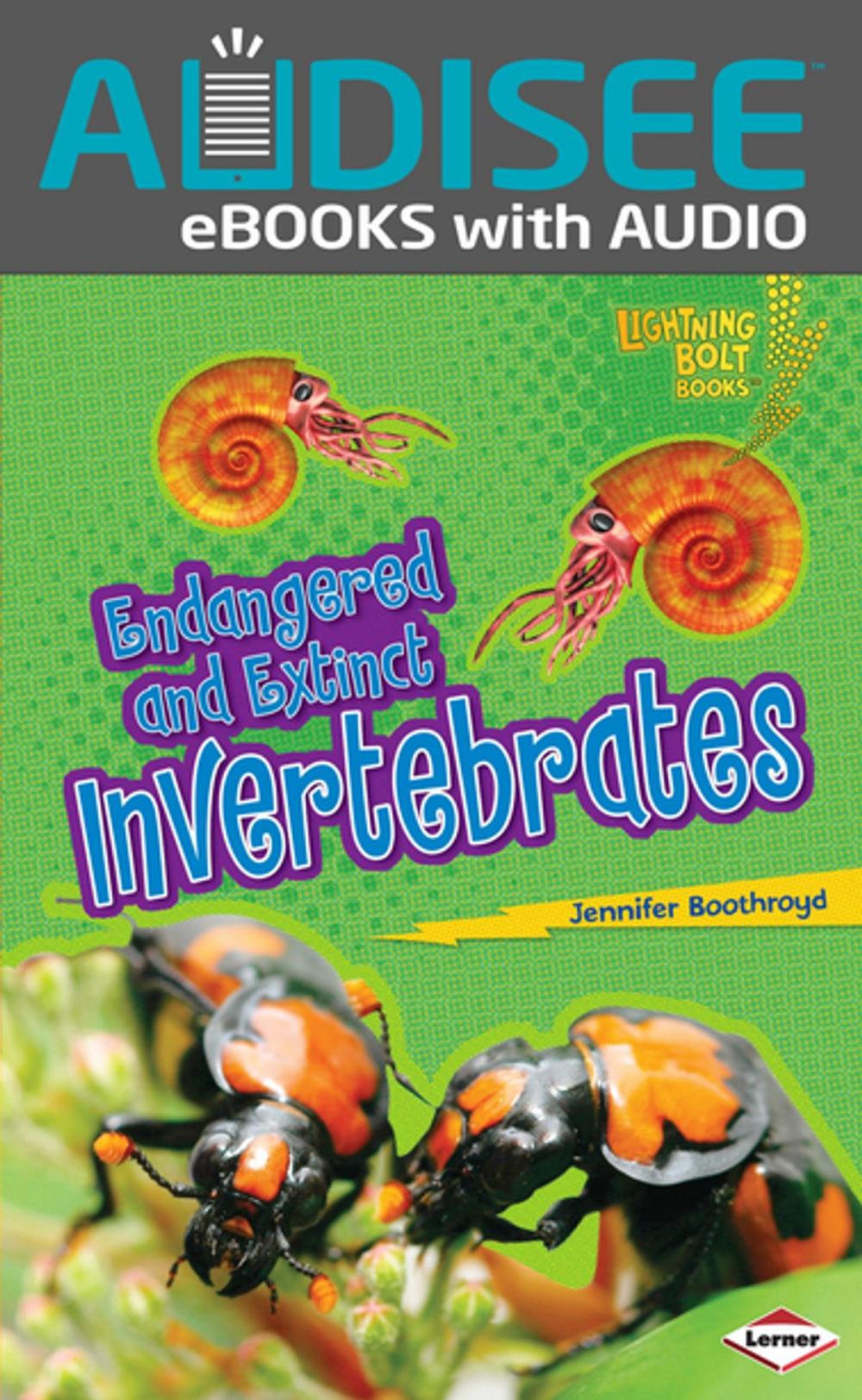 Big bigCover of Endangered and Extinct Invertebrates