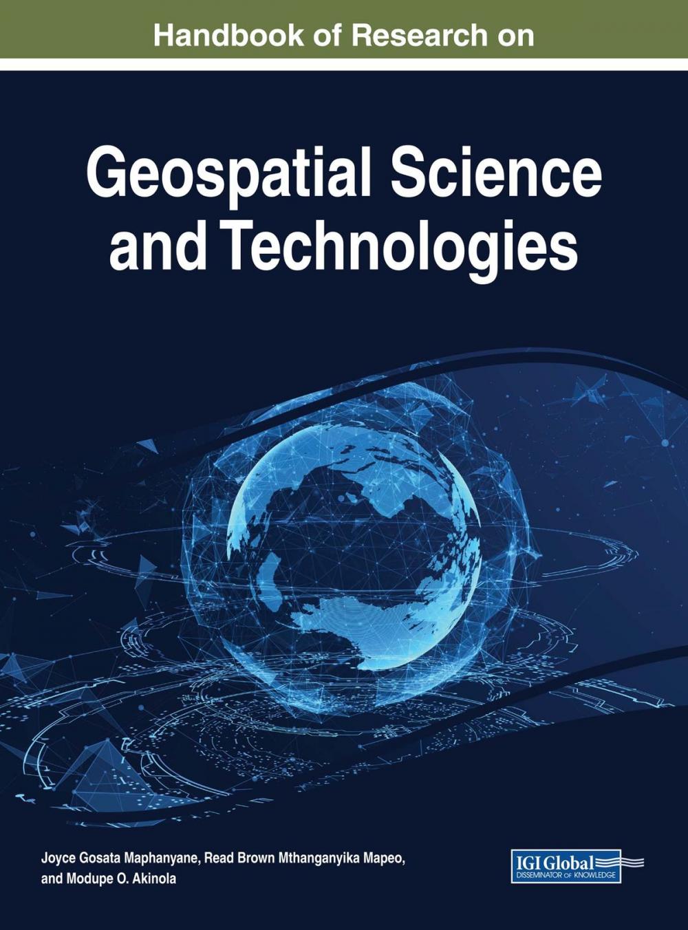 Big bigCover of Handbook of Research on Geospatial Science and Technologies