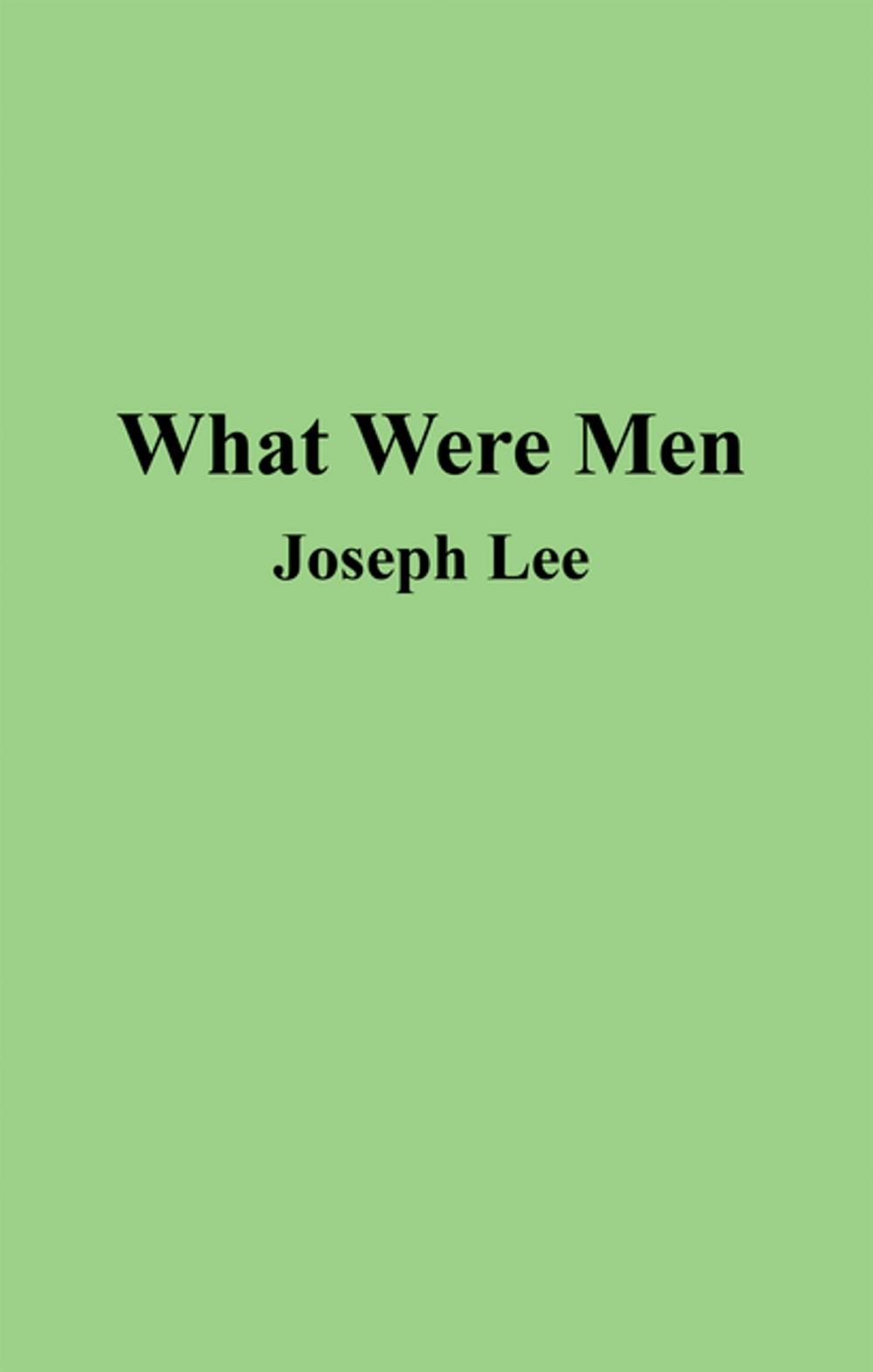 Big bigCover of What Were Men