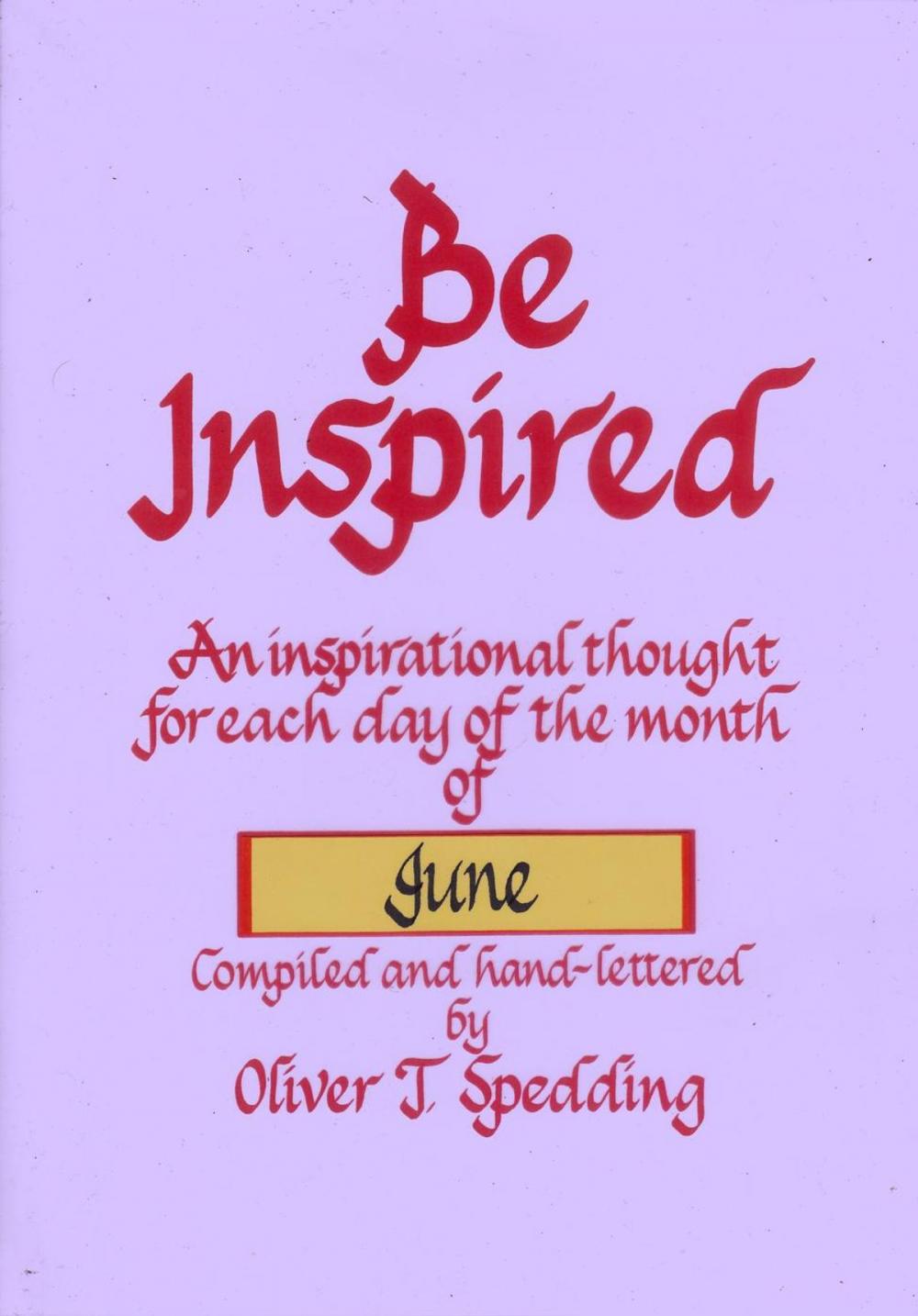 Big bigCover of Be Inspired - June