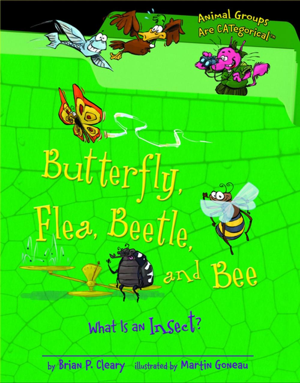 Big bigCover of Butterfly, Flea, Beetle, and Bee