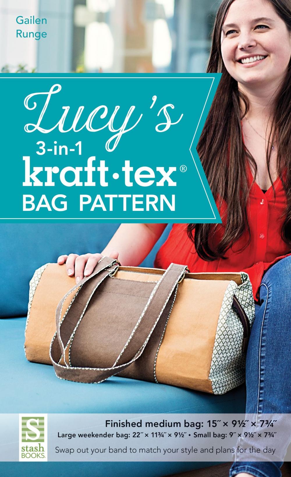 Big bigCover of Lucy's 3-in-1 kraft-tex Bag Pattern