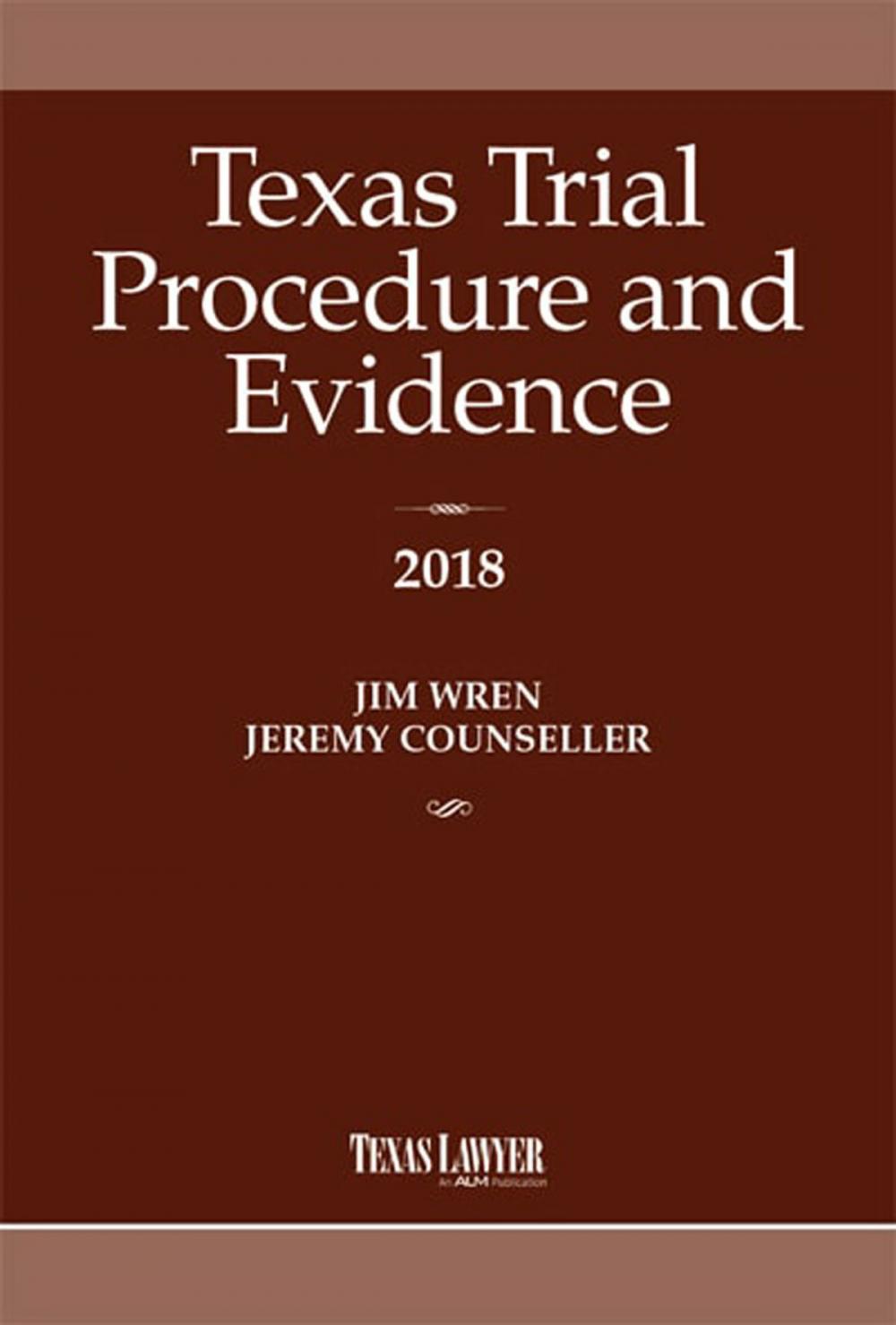 Big bigCover of Texas Trial Procedure and Evidence 2018