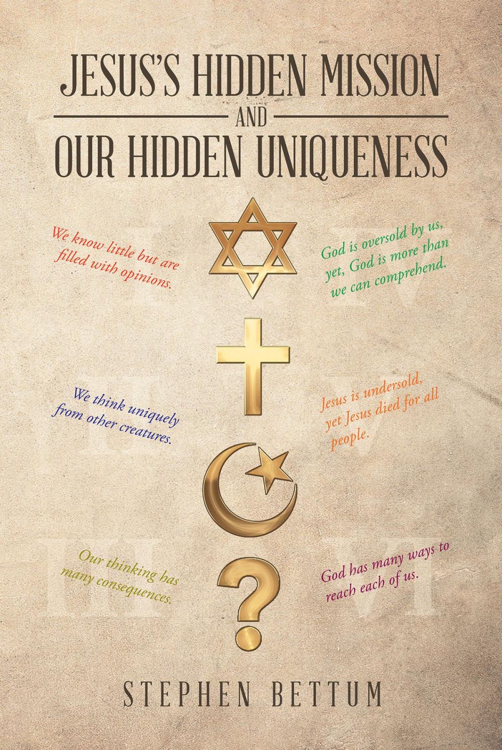 Big bigCover of Jesus's Hidden Mission and Our Hidden Uniqueness