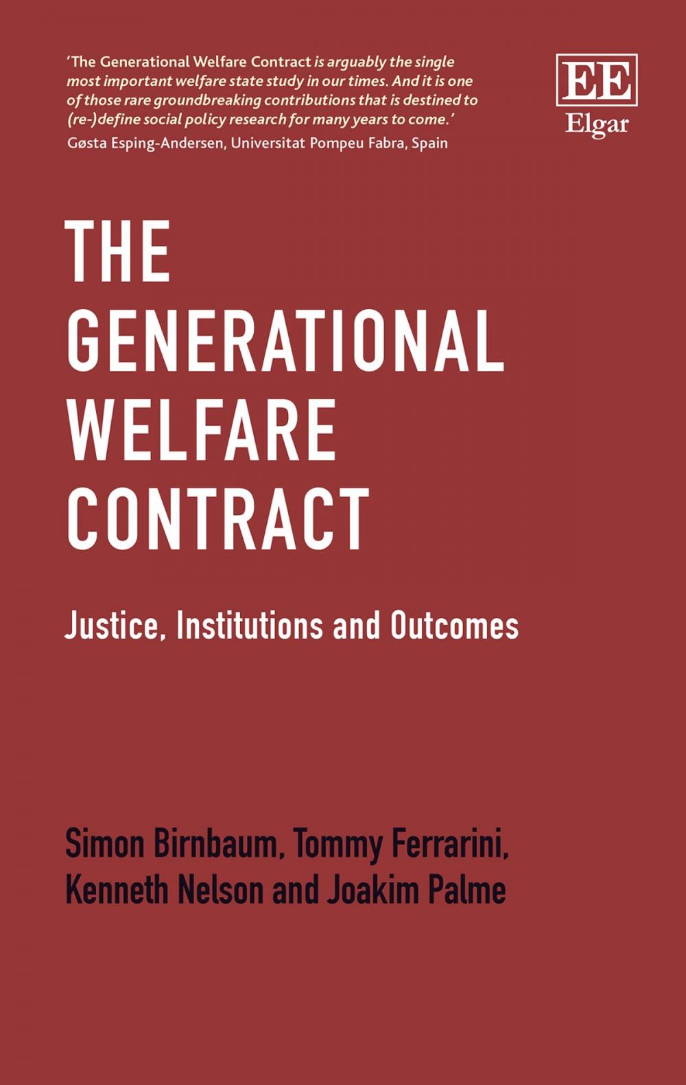 Big bigCover of The Generational Welfare Contract