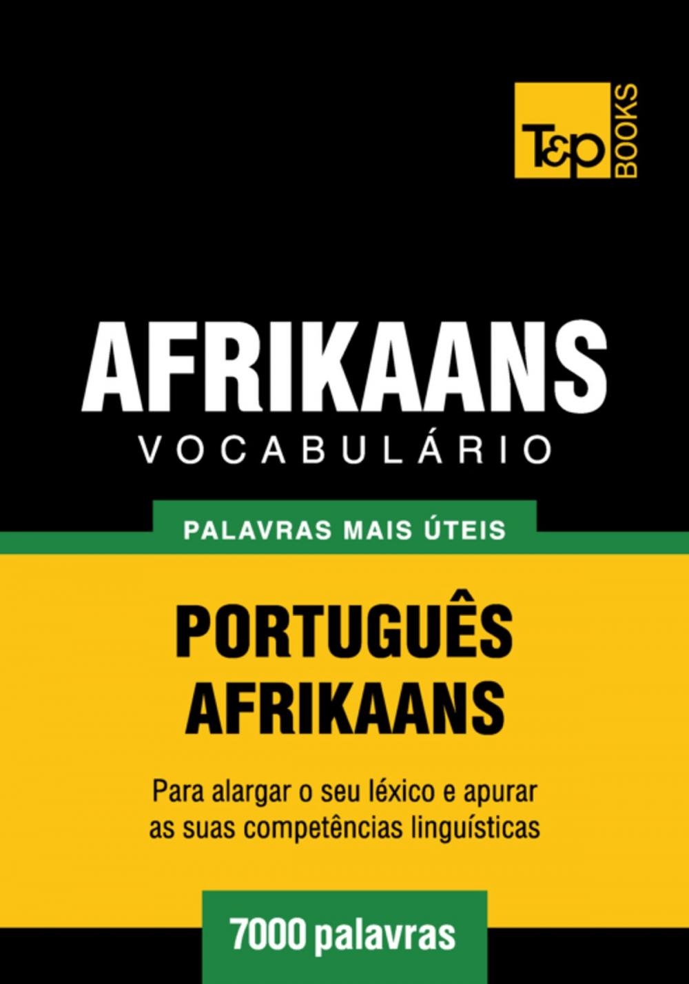 Big bigCover of Vocabulário Português-Afrikaans - 7000 palavras mais úteis