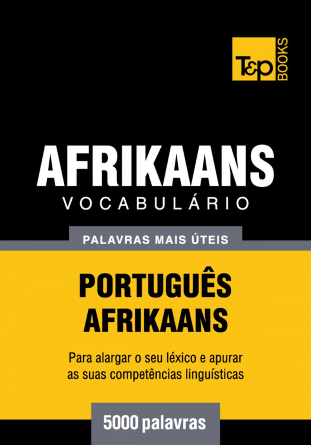 Big bigCover of Vocabulário Português-Afrikaans - 5000 palavras mais úteis