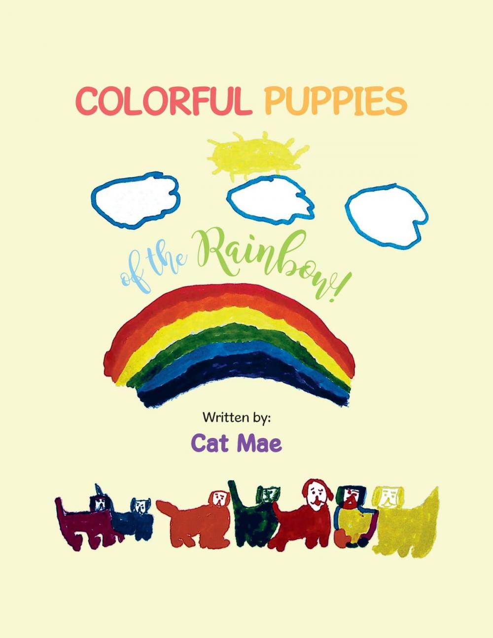 Big bigCover of Colorful Puppies Of The Rainbow!