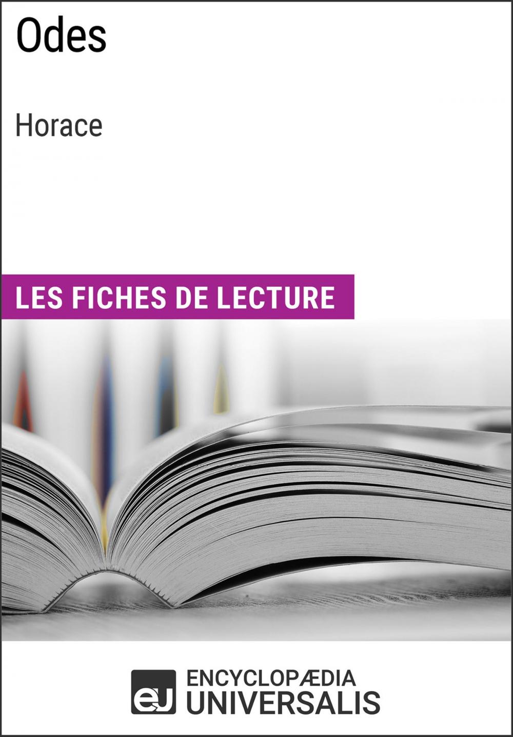 Big bigCover of Odes d'Horace