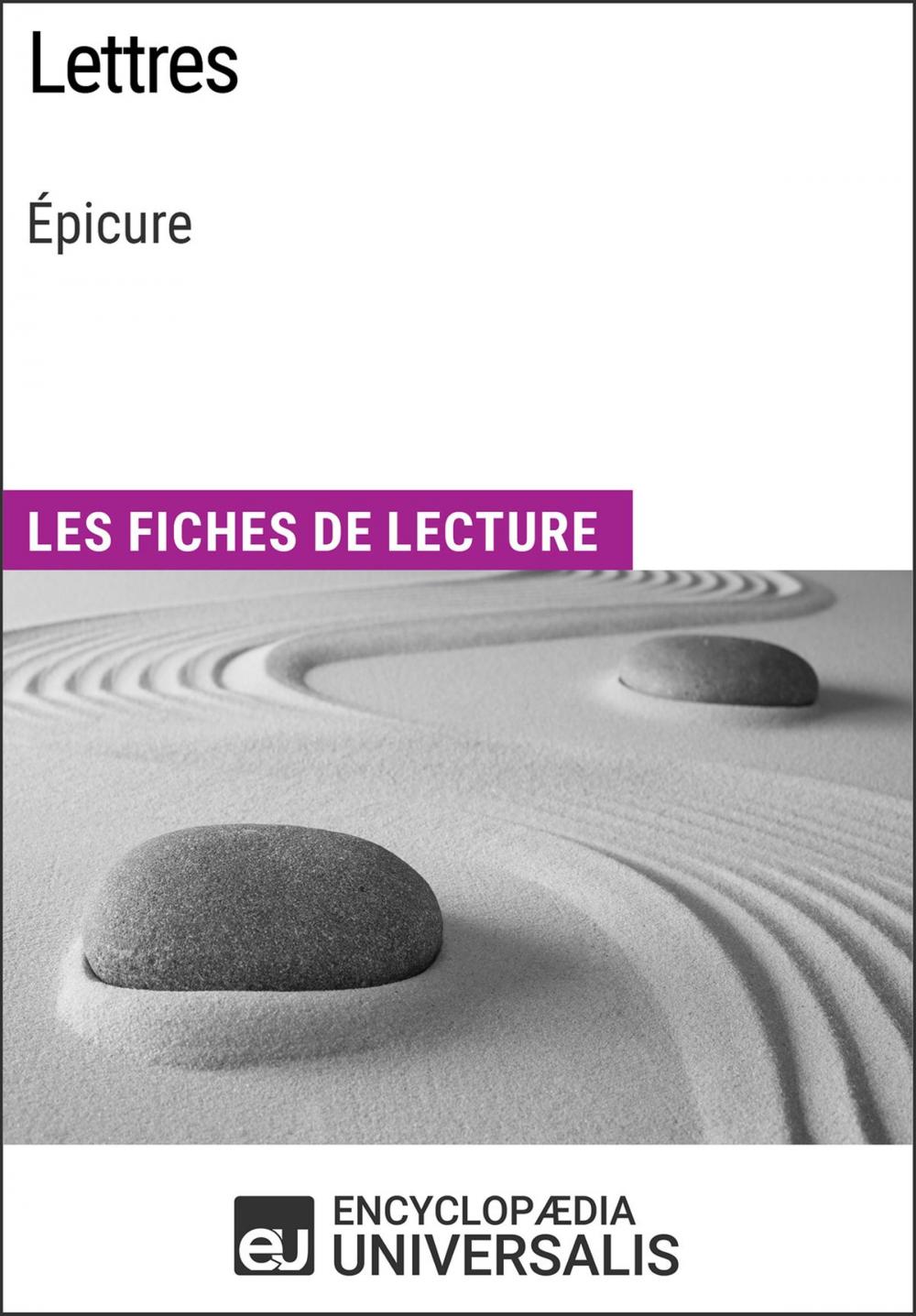 Big bigCover of Lettres d'Épicure