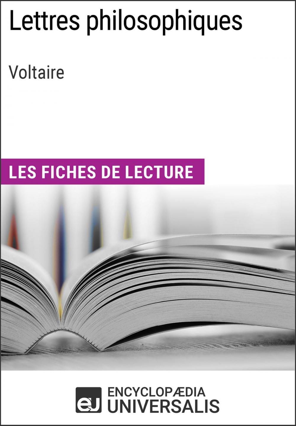 Big bigCover of Lettres philosophiques de Voltaire