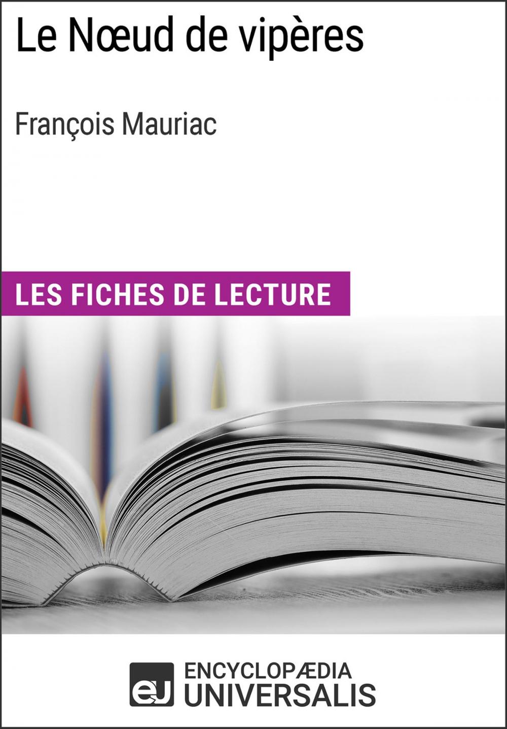 Big bigCover of Le Noeud de vipères de François Mauriac