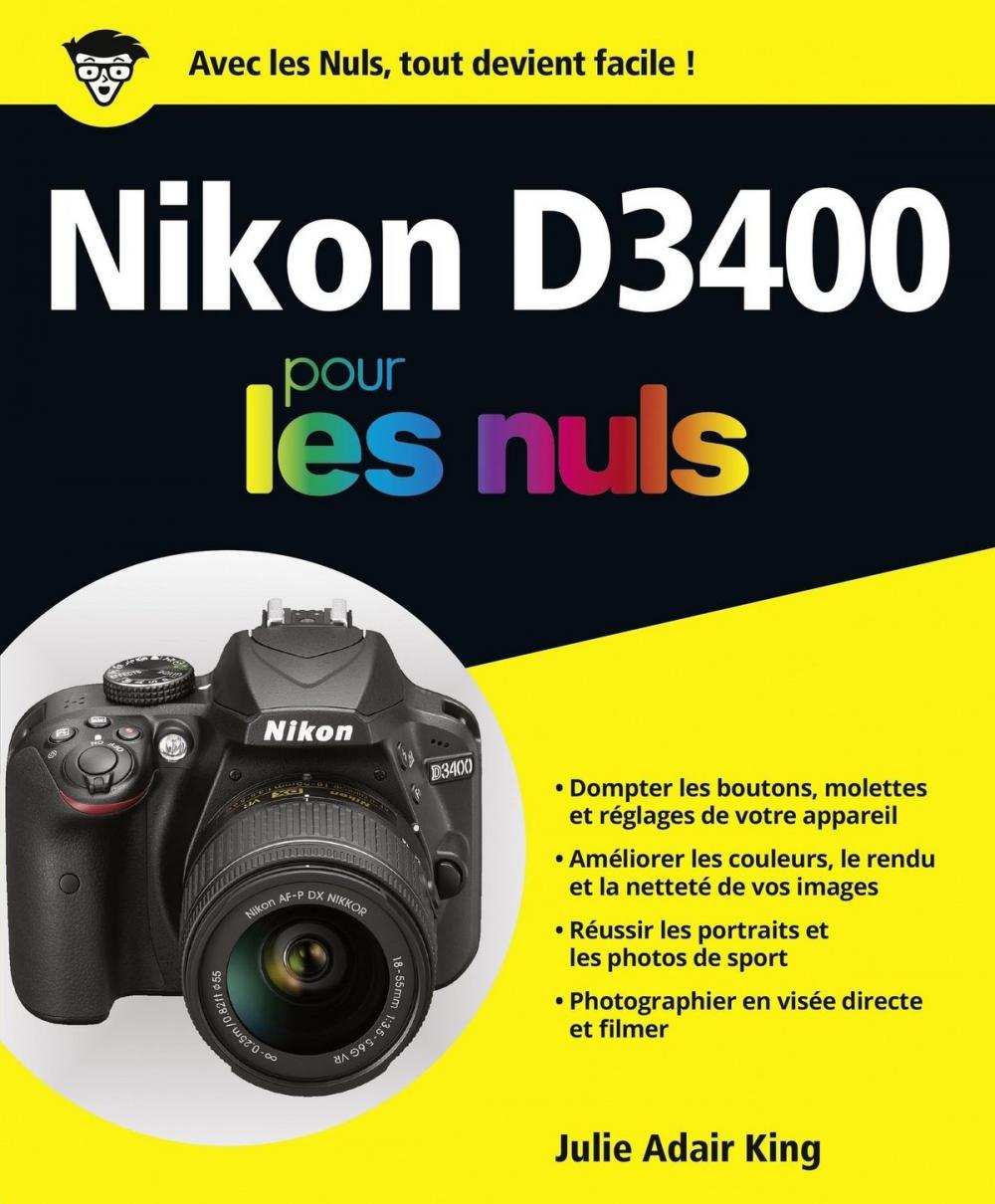 Big bigCover of Nikon D3400 pour les Nuls grand format