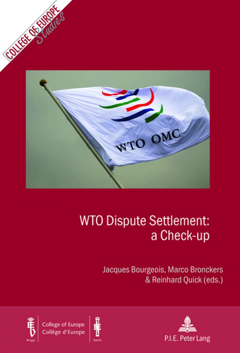 Big bigCover of WTO Dispute Settlement: a Check-up