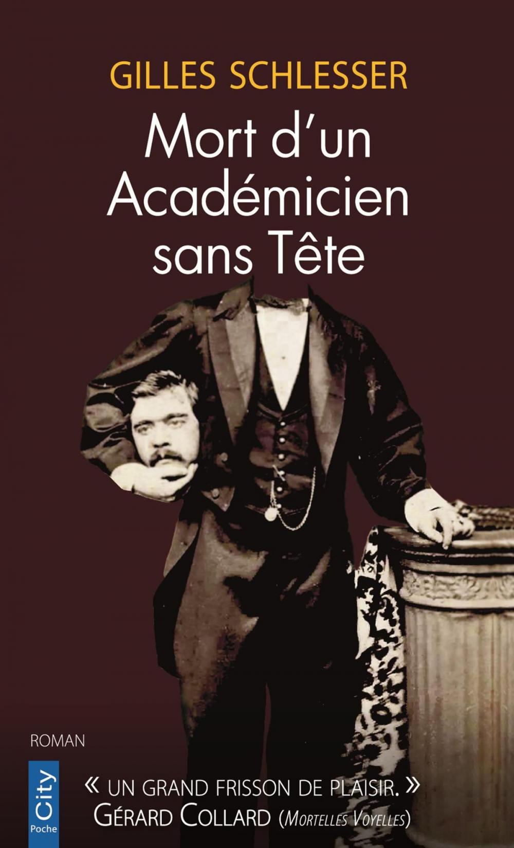 Big bigCover of Mort d'un académicien sans tête