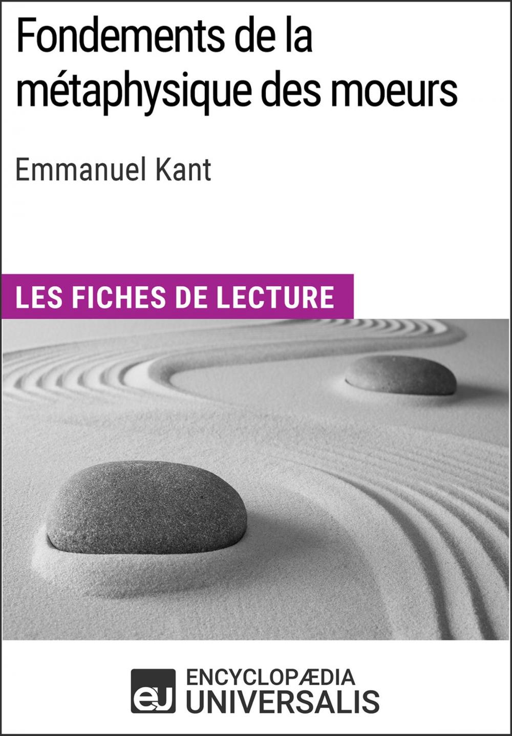 Big bigCover of Fondements de la métaphysique des moeurs d'Emmanuel Kant