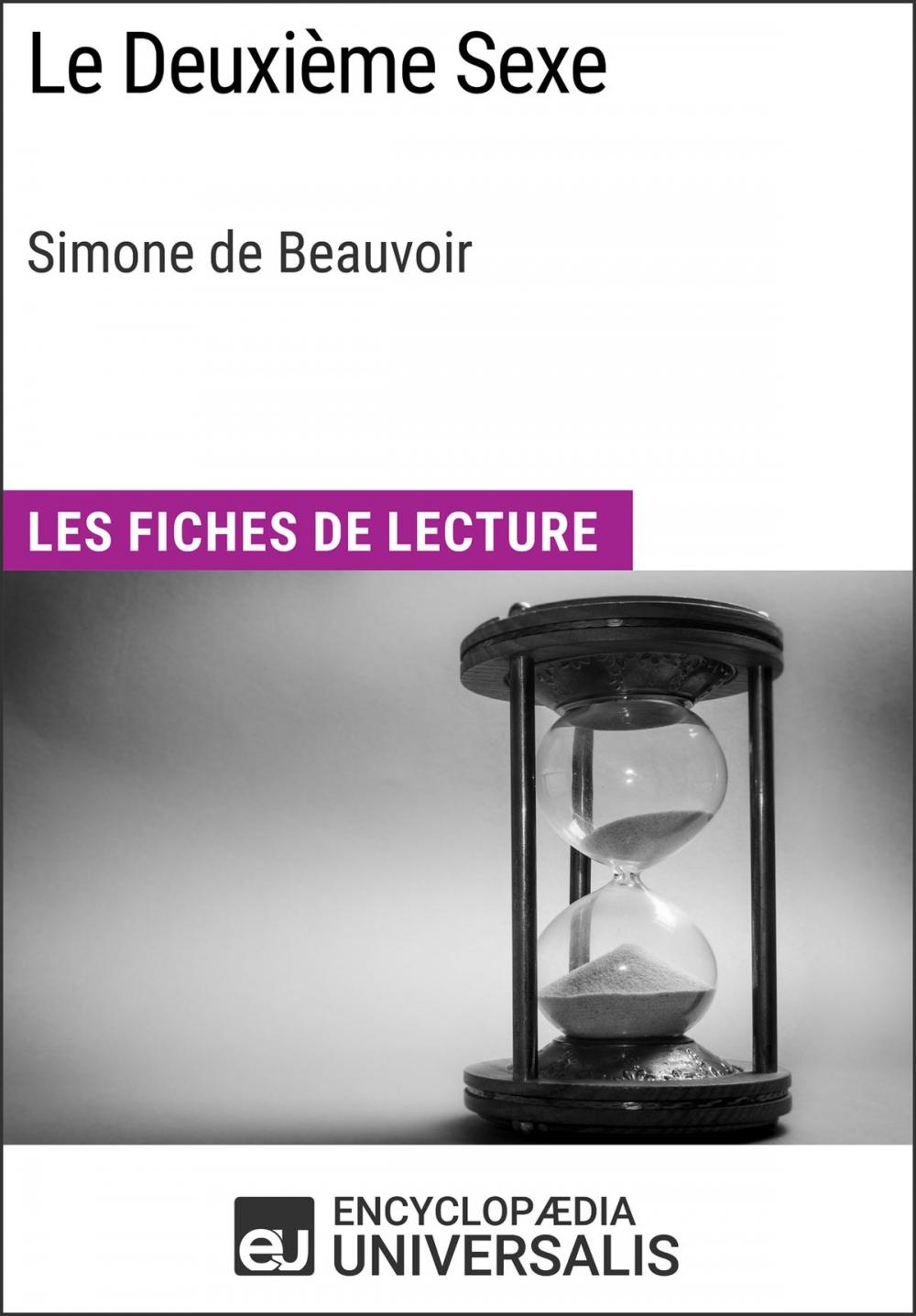 Big bigCover of Le Deuxième Sexe de Simone de Beauvoir