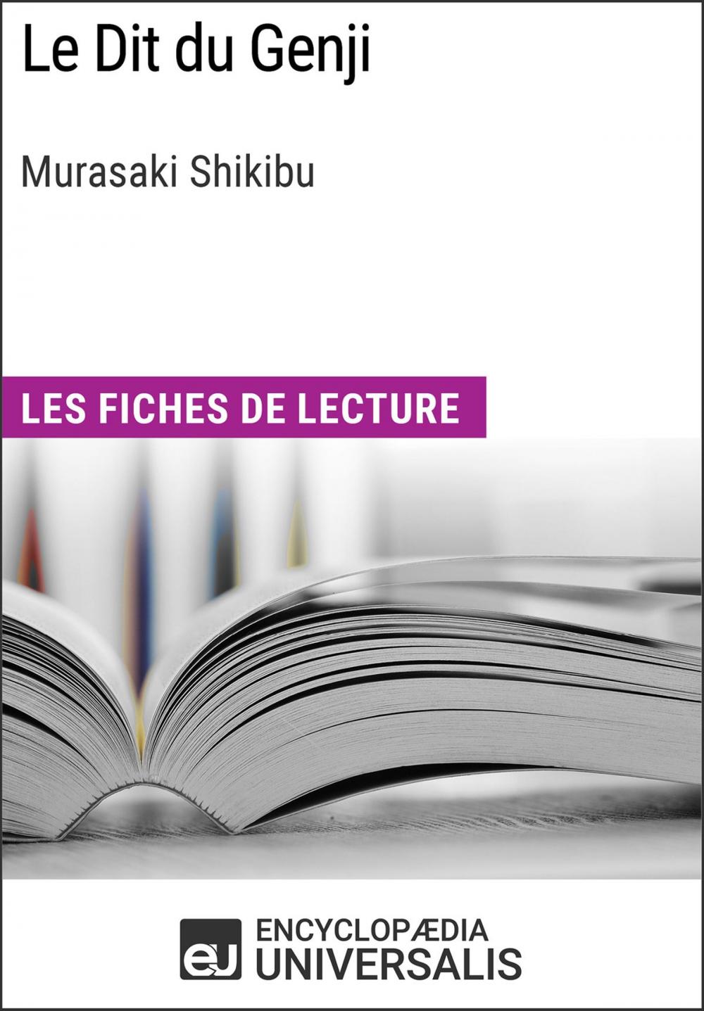 Big bigCover of Le Dit du Genji de Murasaki Shikibu